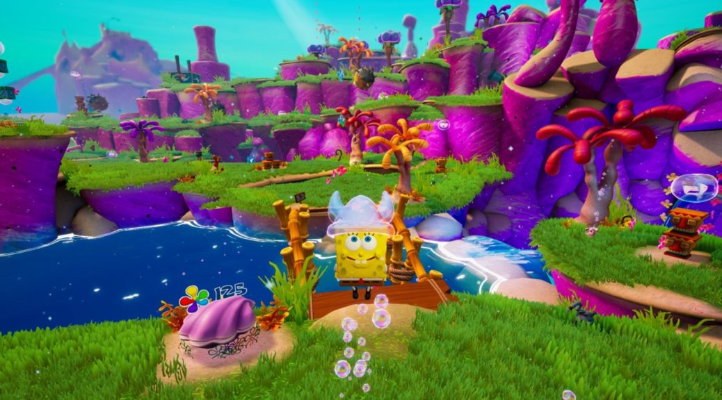 Игра SpongeBob SquarePants: Battle for Bikini Bottom - Rehydrated, русские субтитры (NS)