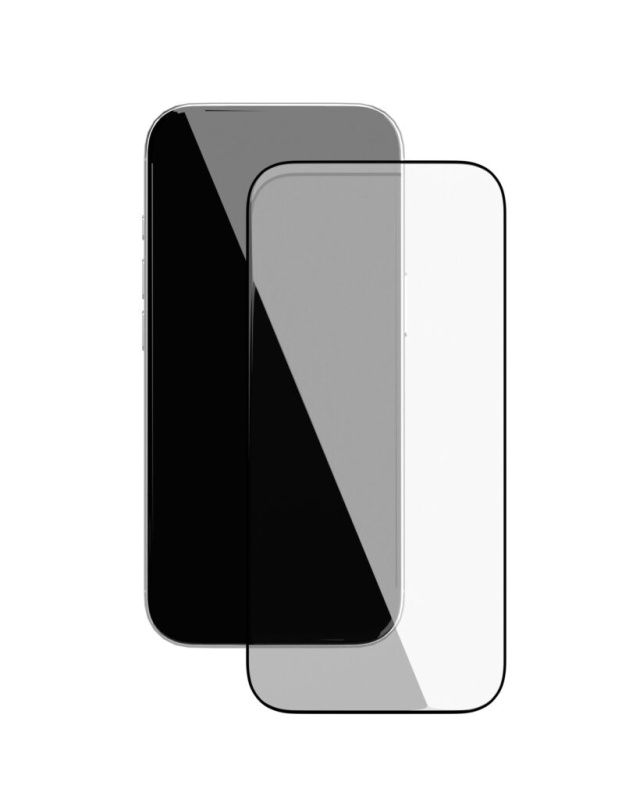 Стекло защитное 2.5D VLP Premium Shield для iPhone 17/17 Pro/16 Pro, с черной рамкой
