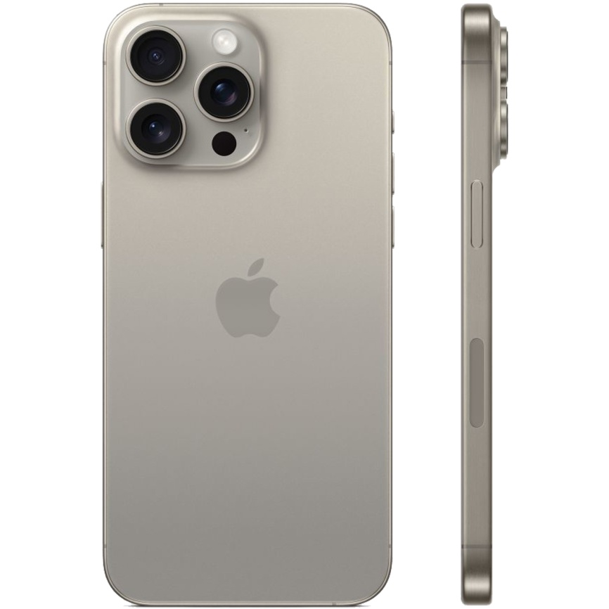 Смартфон Apple iPhone 15 Pro Max  nano Sim + eSim 256 ГБ Natural Titanium