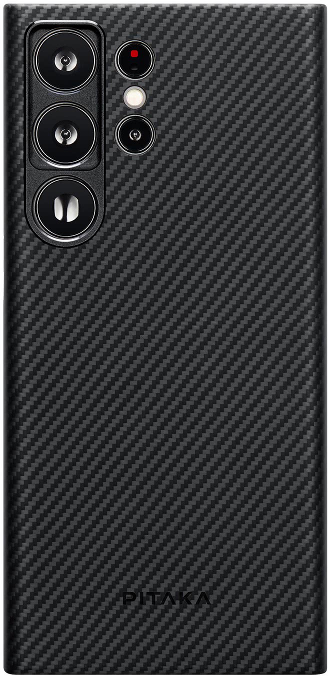Чехол Pitaka MagEZ 4 Case для Galaxy S23 Ultra, Black/Grey Twill (KS2301U) Чехол Pitaka MagEZ 4 Case для Galaxy S23 Ultra, Black/Grey Twill (KS2301U)