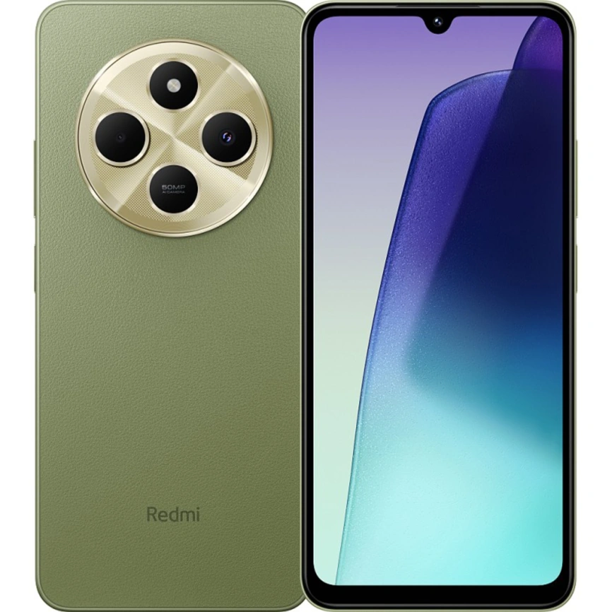 Смартфон Xiaomi Redmi 14C | 4/128 ГБ (Зеленый | Sage Green)