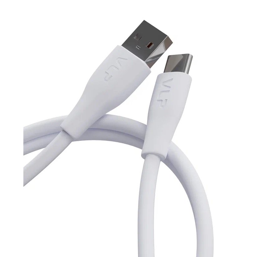 Кабель VLP LITE Color Line USB-C 60W 1 м Белый