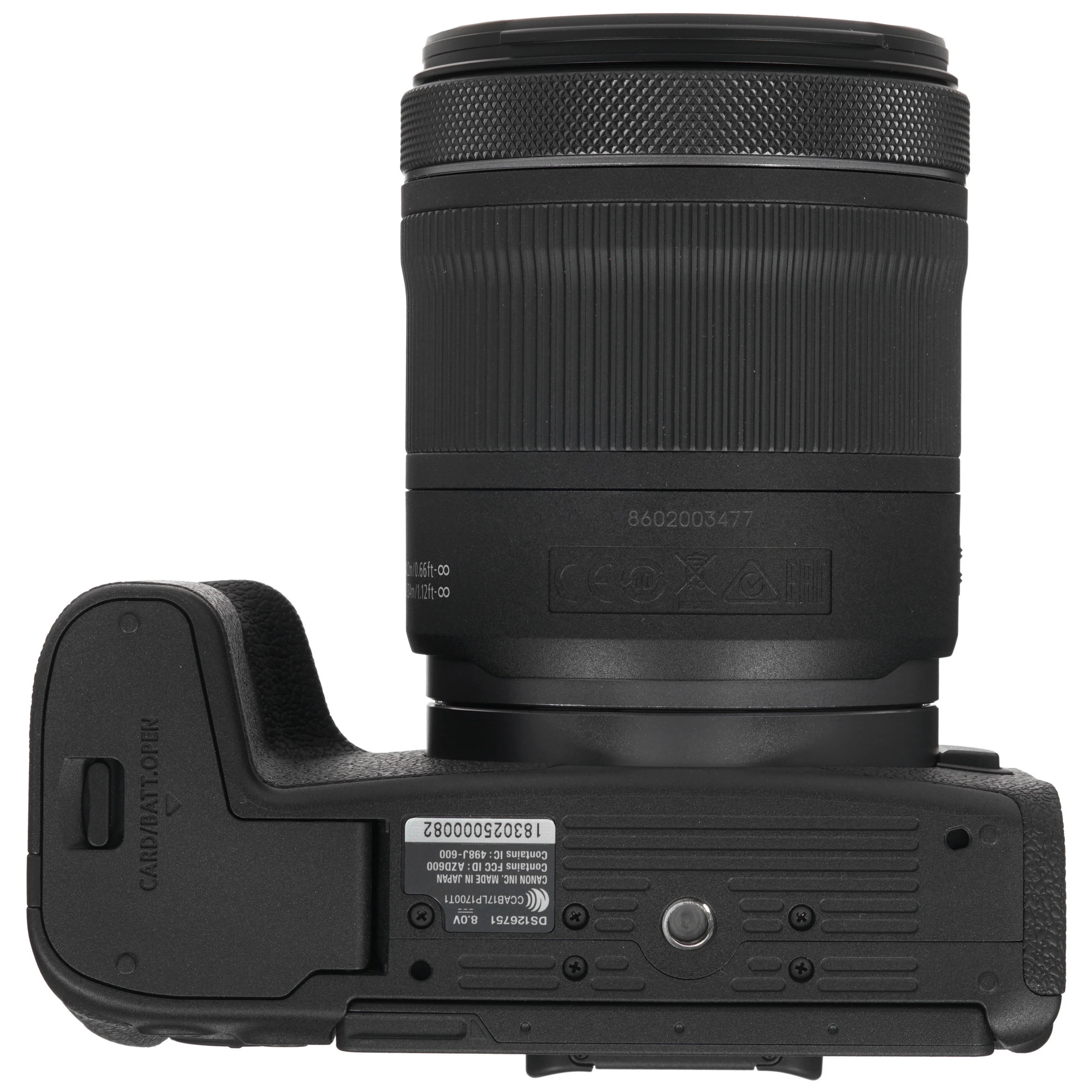 Фотоаппарат Canon EOS RP Kit RF 24-105mm F4-7.1 IS STM Black