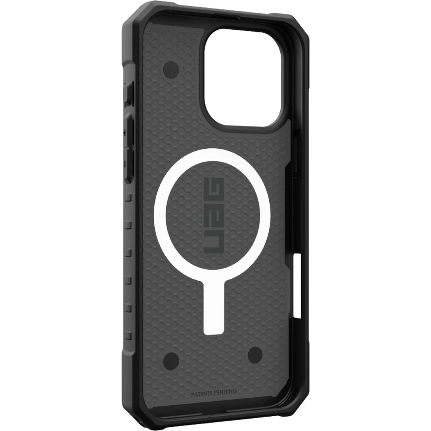Чехол UAG MagSafe Pathfinder Clear для iPhone 16 Pro Max Серебристый
