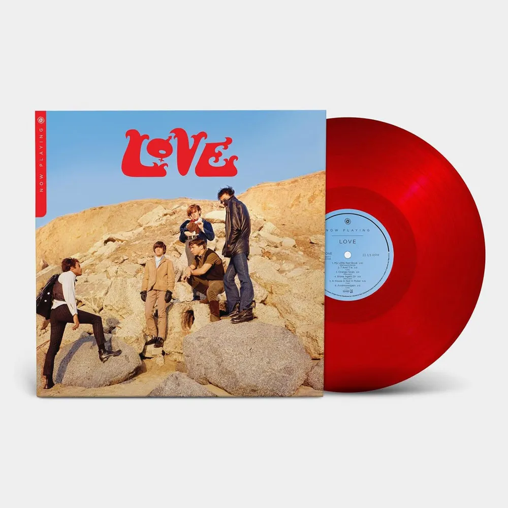Виниловая пластинка LOVE  - Now Playing (Red Transparent)