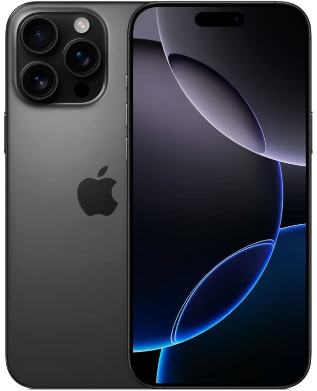 Смартфон Apple iPhone 16 Pro eSim 256 ГБ Black Titanium Смартфон Apple iPhone 16 Pro eSim 256 ГБ Black Titanium