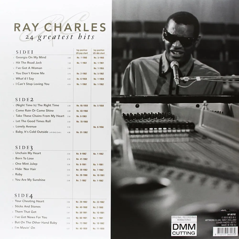 Виниловая пластинка CHARLES RAY - 24 Greatest Hits