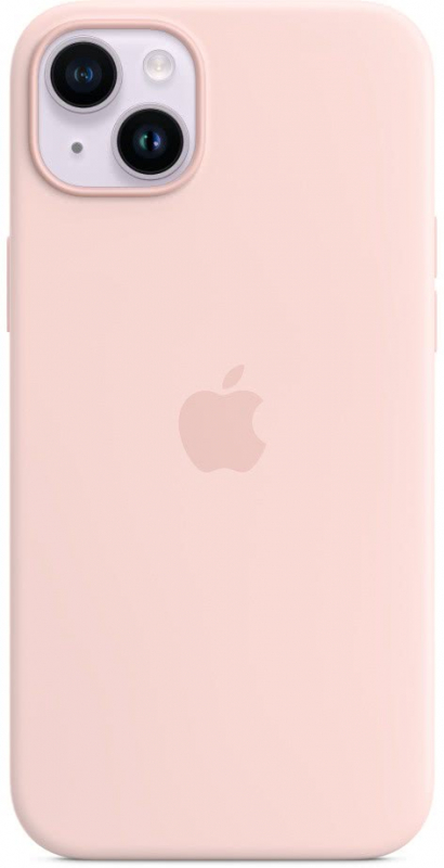 Чехол Apple iPhone 14 Plus Silicone MagSafe, Розовый Чехол Apple iPhone 14 Plus Silicone MagSafe, Розовый