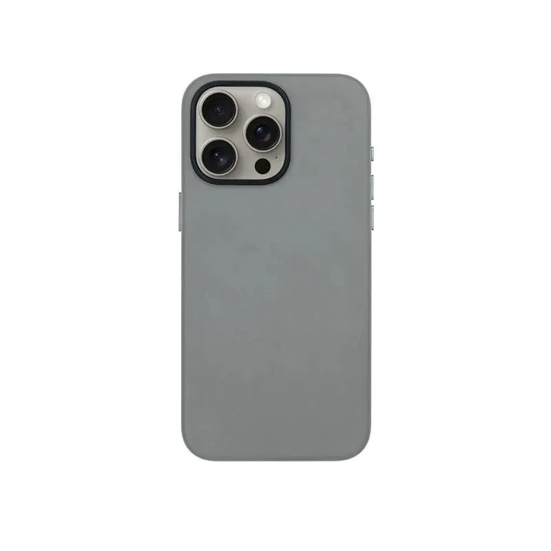 Чехол Leather Case with MagSafe KZDOO Mag Noble Collection для iPhone 15 Pro Max, цвет  Серый Чехол Leather Case with MagSafe KZDOO Mag Noble Collection для iPhone 15 Pro Max, цвет  Серый
