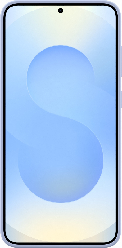 Чехол Samsung S25 Plus Silicone Case Голубой