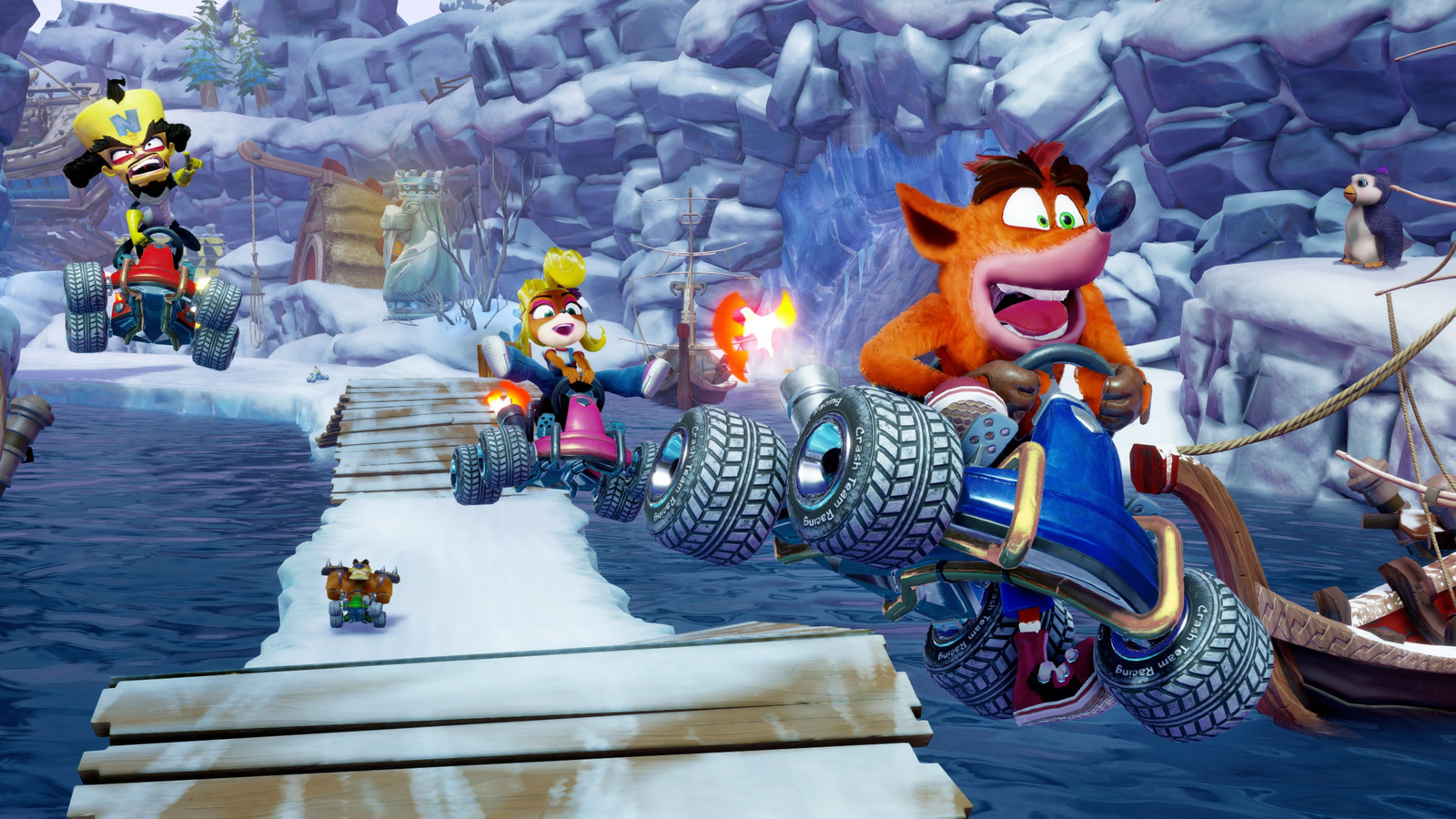 Игра Crash Team Racing Nitro-Fueled, английский язык (PS4)