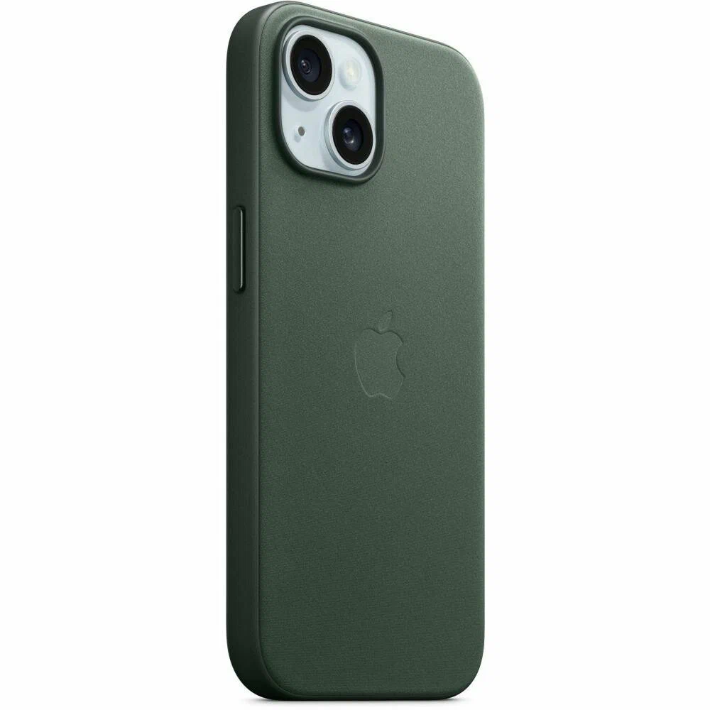 Чехол Apple MagSafe FineWoven для iPhone 15 plus Evergreen -  MT4F3