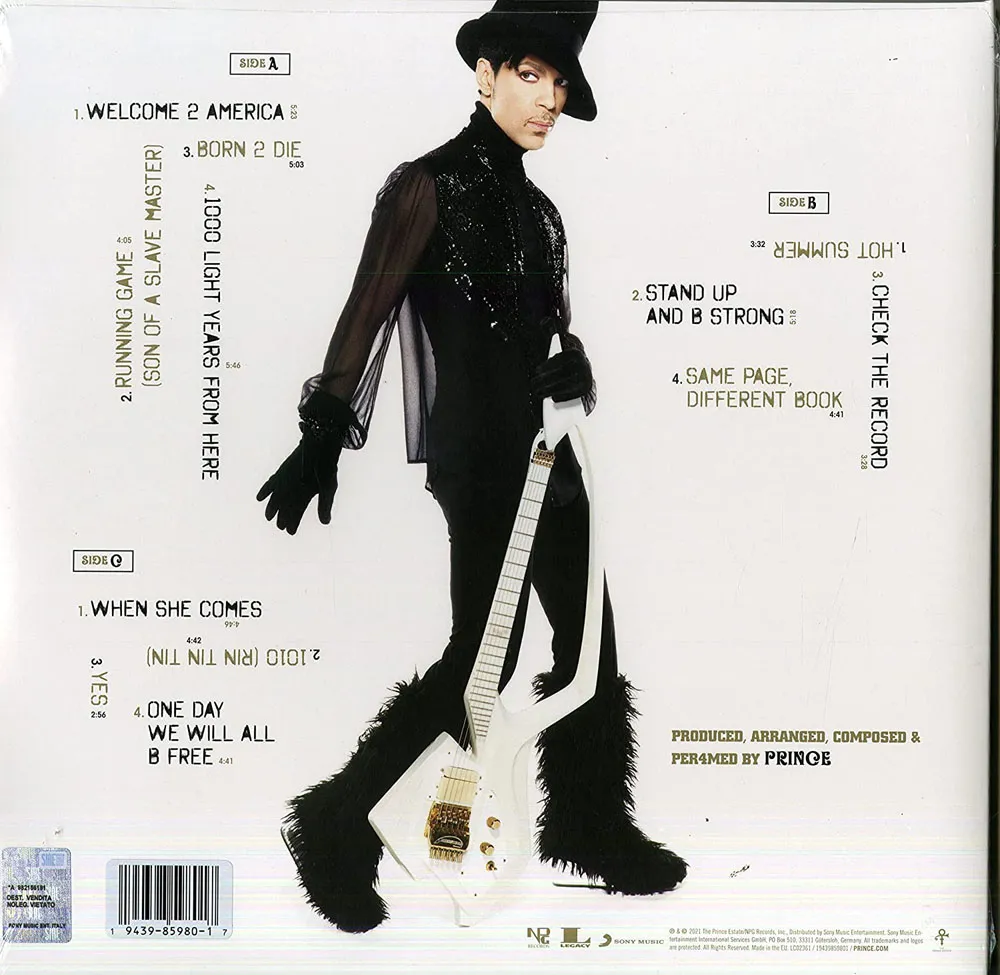 Виниловая пластинка PRINCE - Welcome 2 America