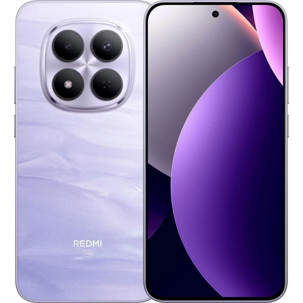 Смартфон Xiaomi Redmi Note 15 Pro 5G | 12/512 ГБ (Фиолетовый | Mist Purple)