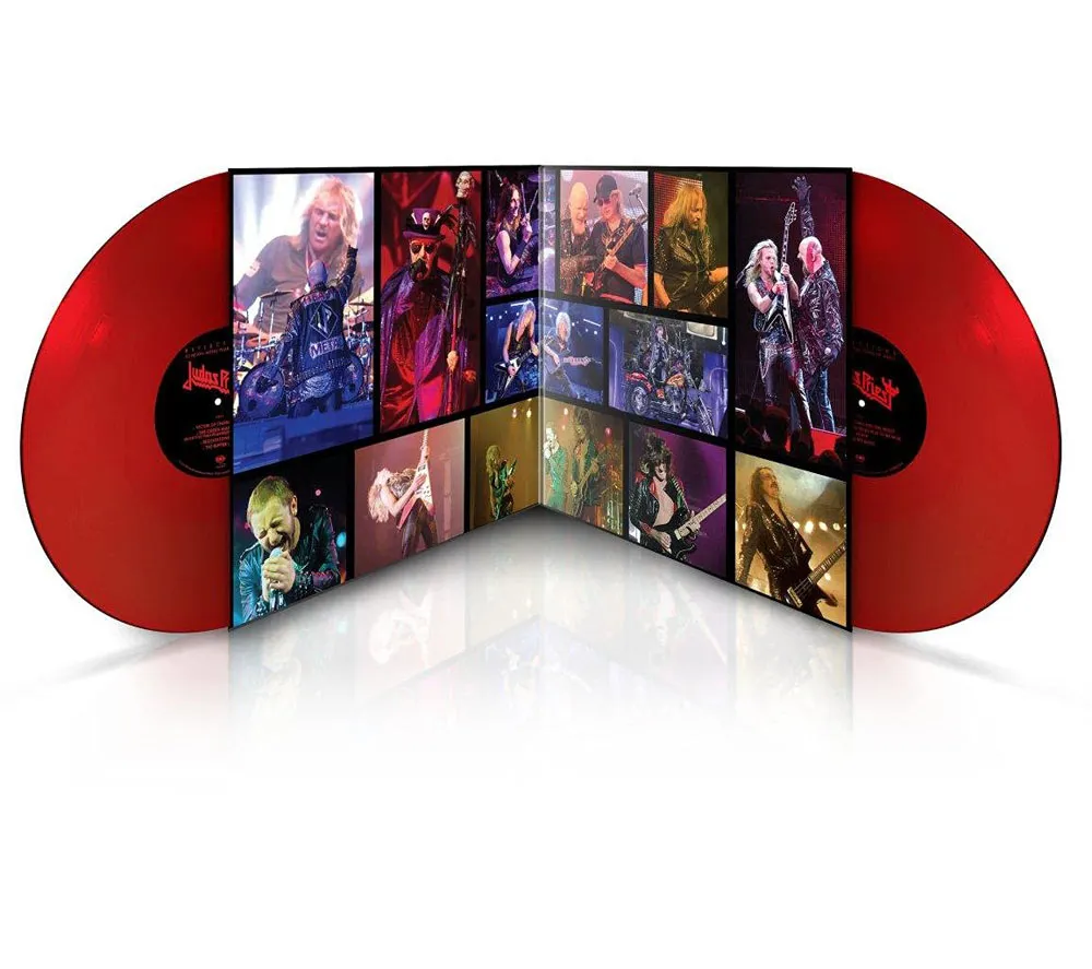 Виниловая пластинка JUDAS PRIEST - Reflections - 50 Heavy Metal Years of Music (Red )