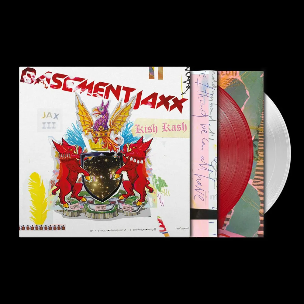 Виниловая пластинка BASEMENT JAXX - Kish Kash (Red & White)