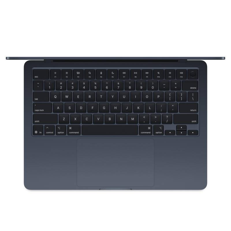 Ноутбук Apple MacBook Air 13" M4 (2025) 10C CPU/10C GPU, 24 ГБ RAM, 2 ТБ SSD, Midnight, Z1CY000ZD