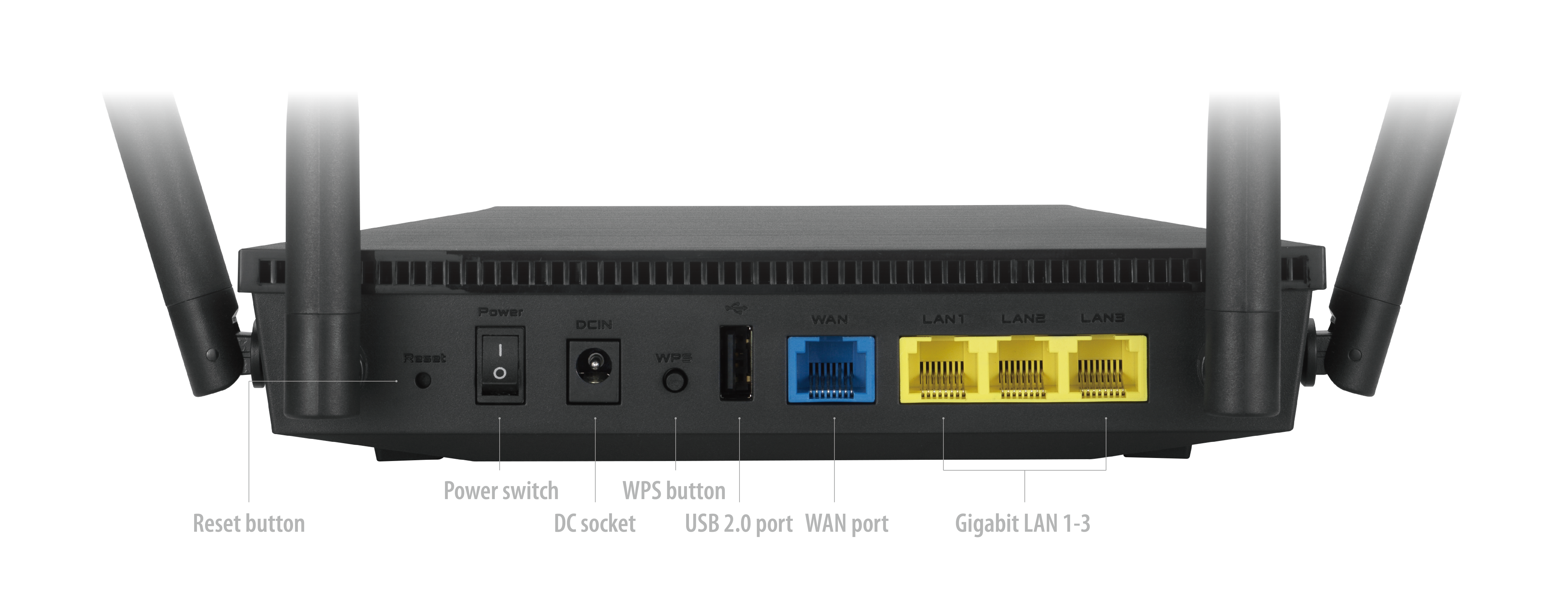 Беспроводной маршрутизатор ASUS RT-AX1800U
