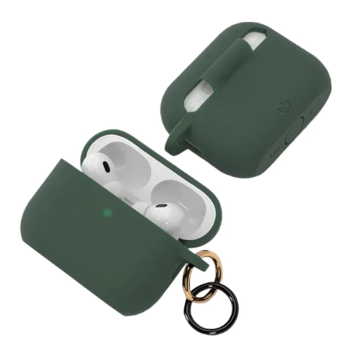 Чехол VLP Charm Case для AirPods Pro 3, Темно-зеленый