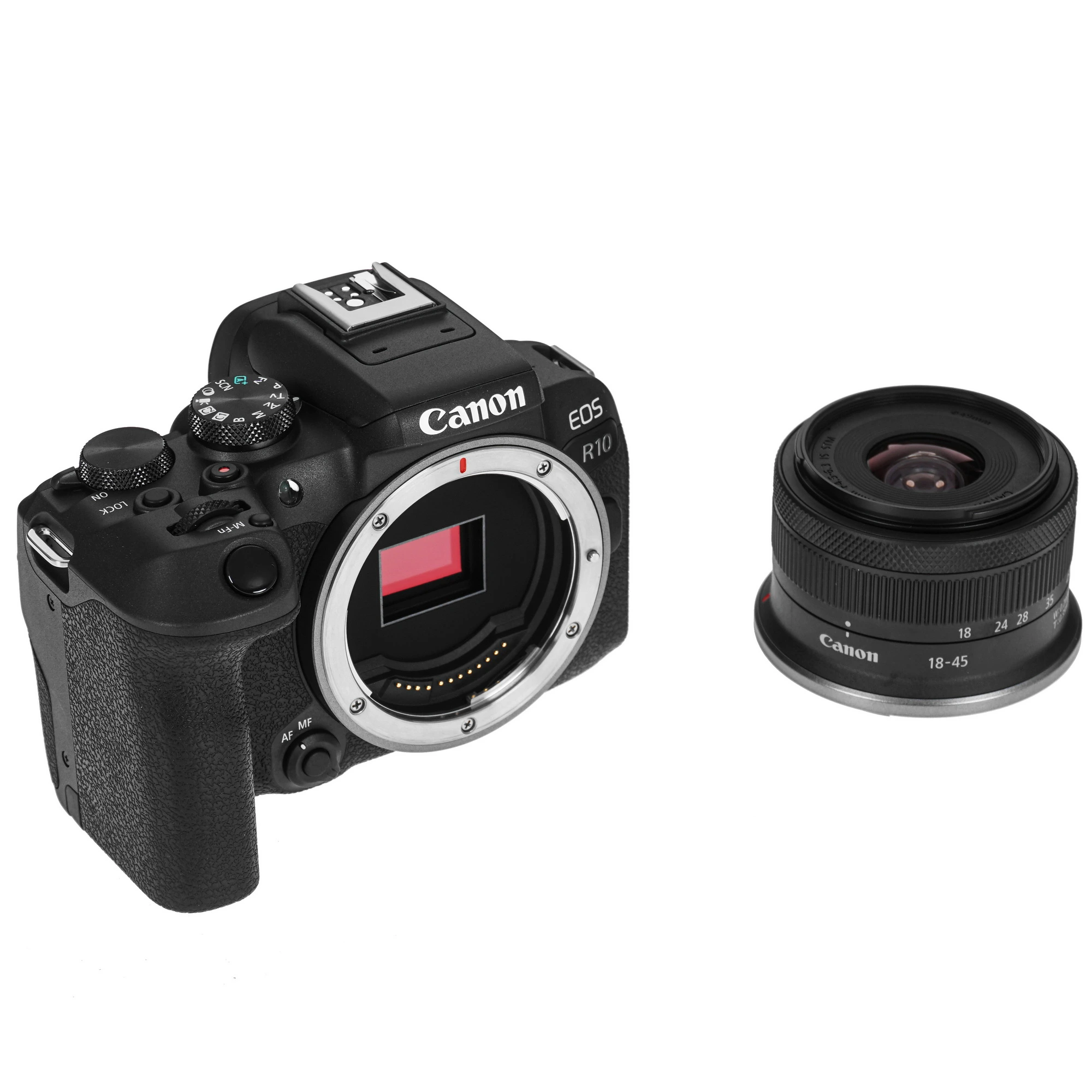 Фотоаппарат Canon EOS R10 Kit RF-S 18–45mm f/4.5–6.3 IS STM