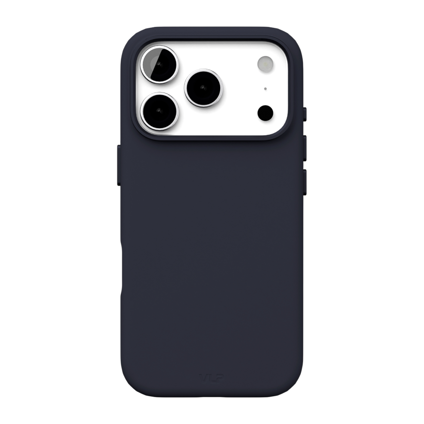 Силиконовый чехол MagSafe VLP Aster Pro Case для iPhone 17 Pro, Темно-синий