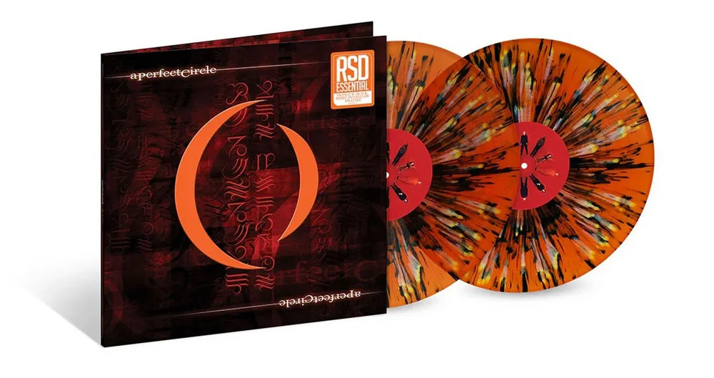 Виниловая пластинка A PERFECT CIRCLE - Mer De Noms (25th Anniversary) (Orange with Black, White & Yellow)
