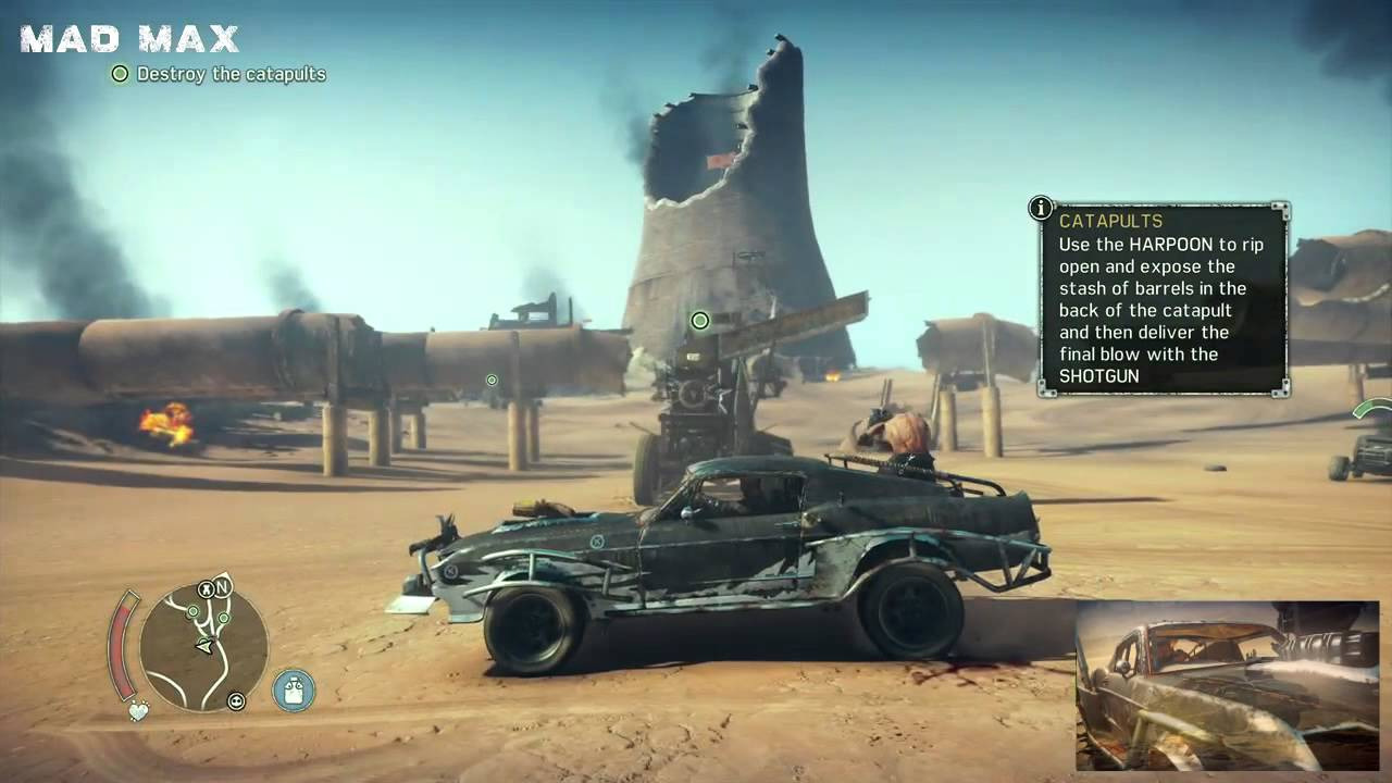 Игра Mad Max, русские субтитры (PS4)