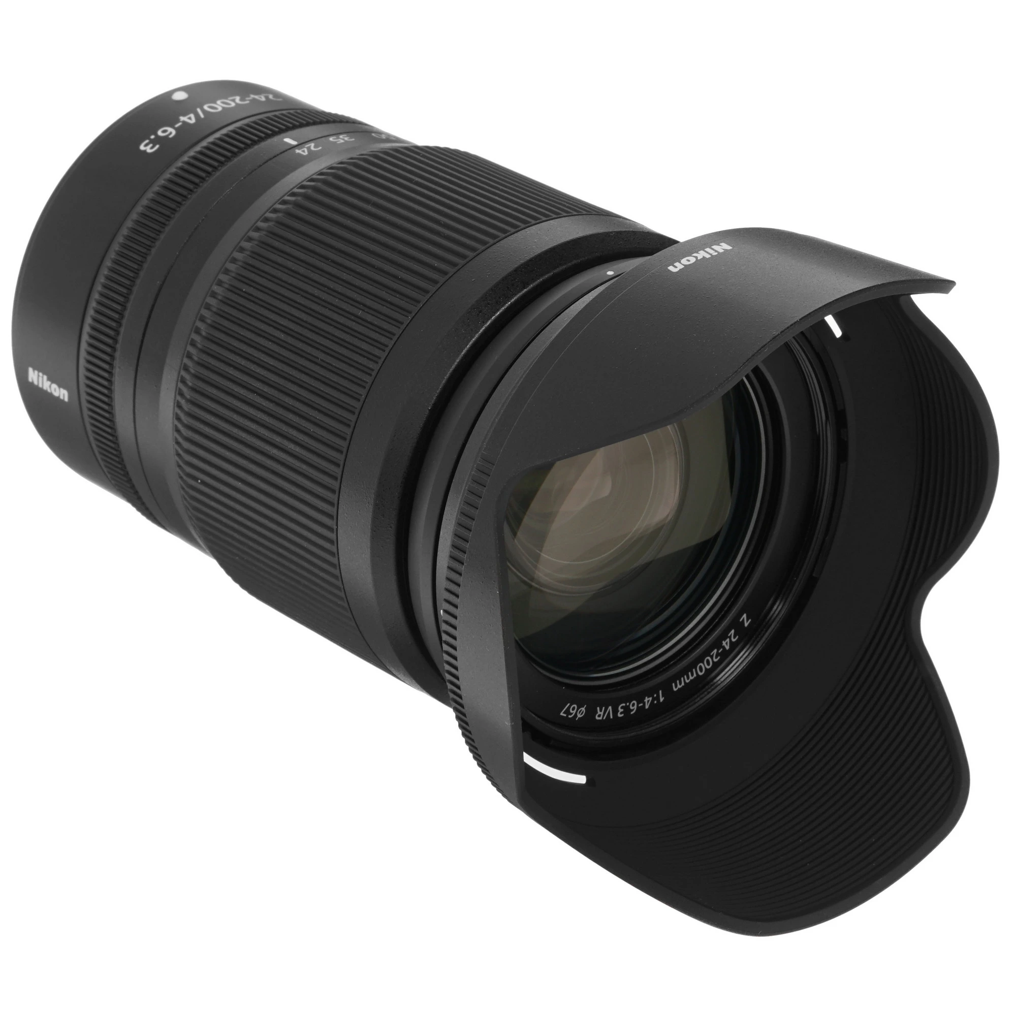 Фотообъектив Nikon NIKKOR Z 24-200mm f/4-6.3 VR Nikon Z черный