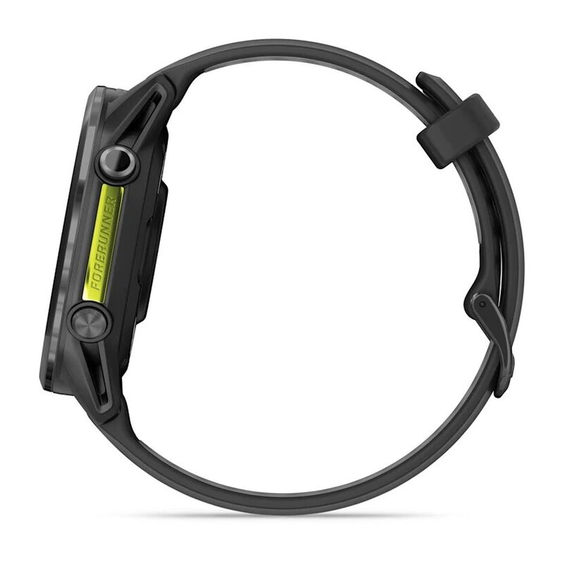 Смарт-часы Garmin Forerunner 970 - 47 mm, Черный, темно-серый титановый безель с DLC-покрытием, черно-серый ремешок (010-02969-00)