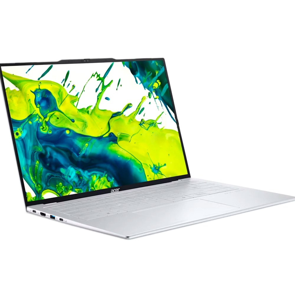 Ноутбук Acer Swift Air 16 NX.DJACD.001 (16", AMD Ryzen AI 5 330, 16 ГБ, 512 ГБ SSD), серебристый