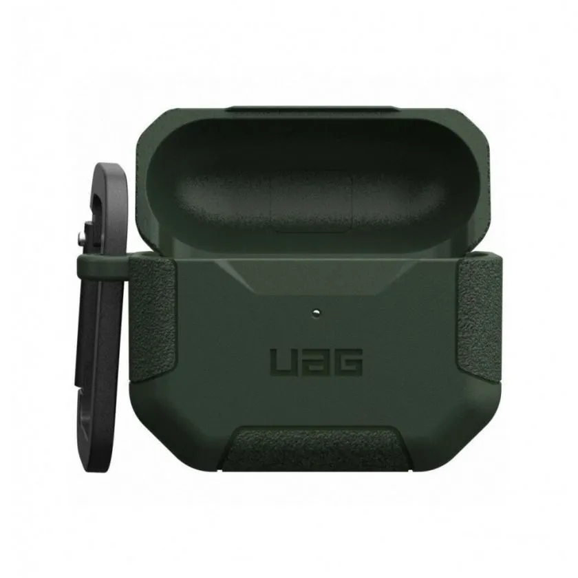 Чехол + карабин UAG Scout Case Olive Drab для Apple AirPods 3 Чехол + карабин UAG Scout Case Olive Drab для Apple AirPods 3