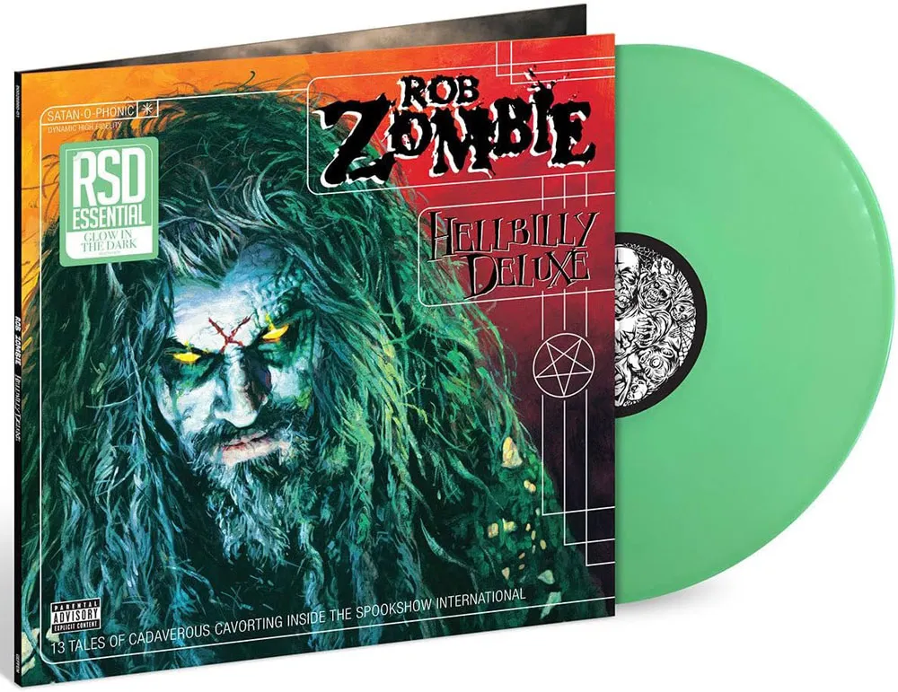 Виниловая пластинка ZOMBIE ROB - Hellbilly Deluxe (Glow In The Dark)