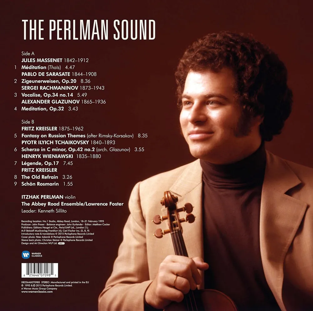 Виниловая пластинка PERLMAN ITZHAK - The Perlman Sound