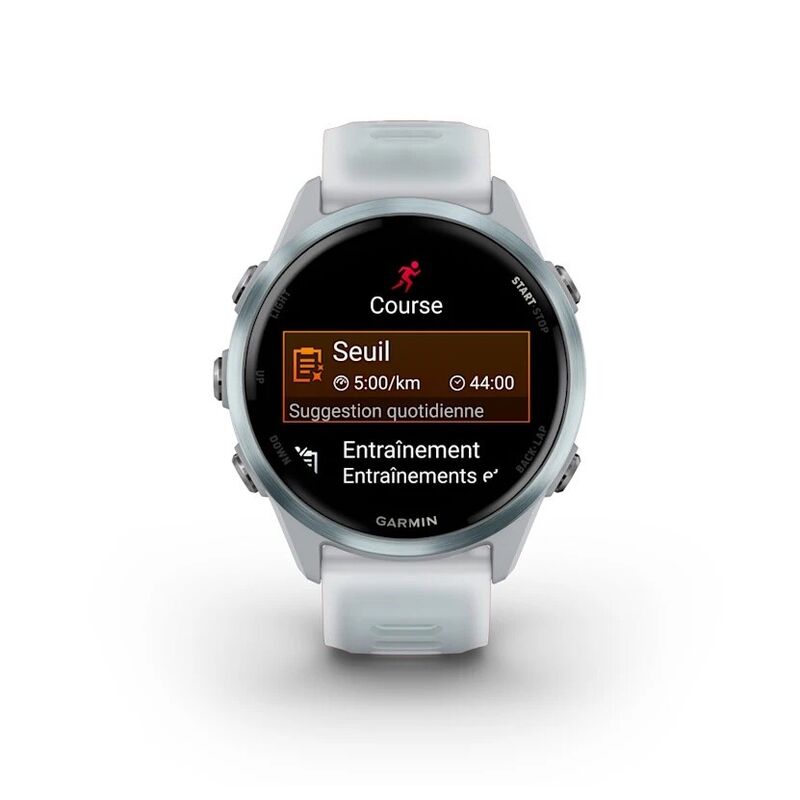 Смарт-часы Garmin Forerunner 570 - 42 mm, Облачно-голубой алюминий с облачно-голубым ремешком