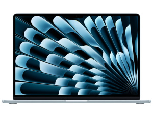 Ноутбук Apple MacBook Air 15" M4 (2025) 10C CPU/10C GPU, 16 ГБ RAM, 1 ТБ SSD, Sky Blue (Z1HE0004Z; Z1HE )