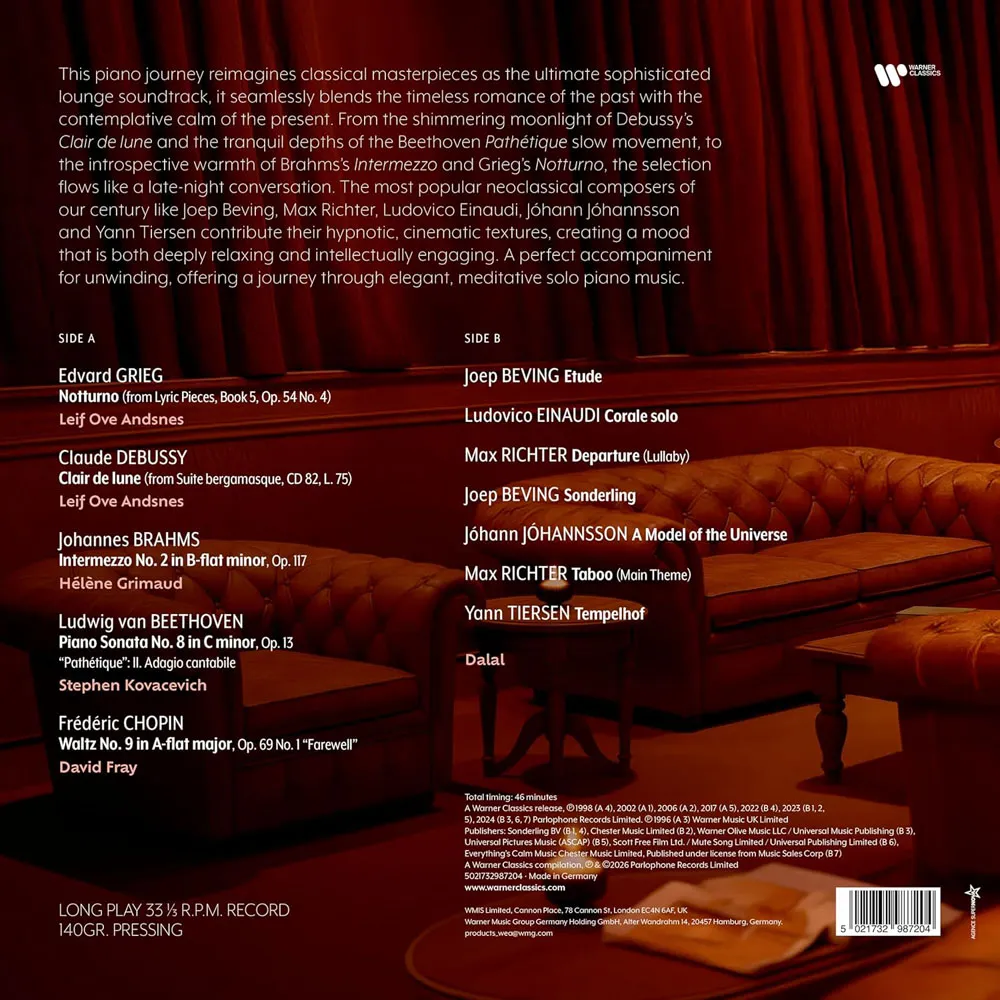 Виниловая пластинка VARIOUS ARTISTS - Piano Lounge Classics
