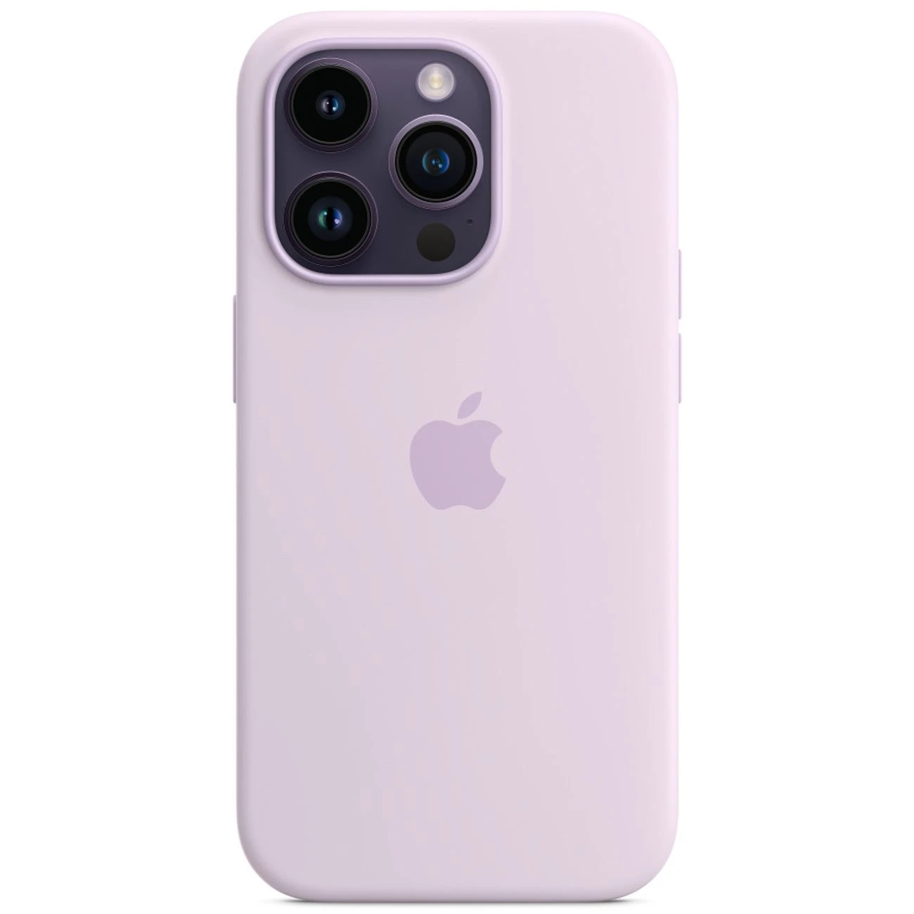 Чехол iPhone 14 Pro Silicone MagSafe, лиловый