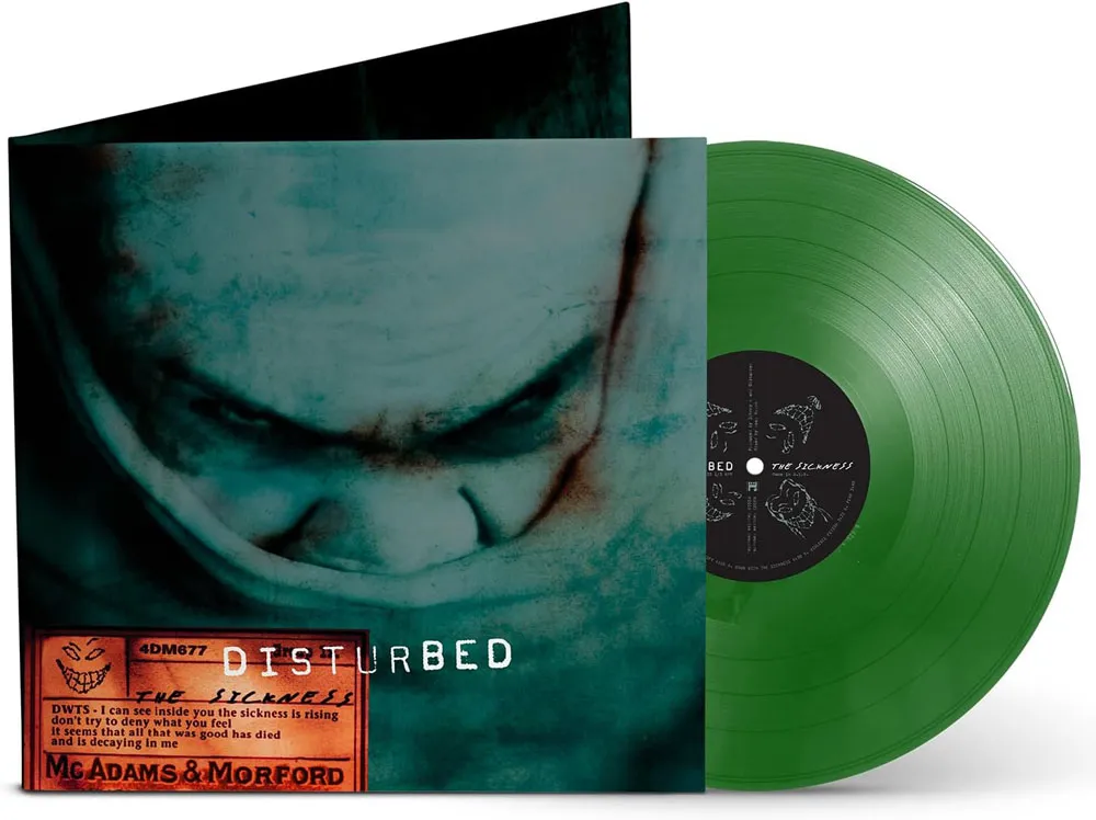Виниловая пластинка DISTURBED - The Sickness (25th Anniversary) (Green)