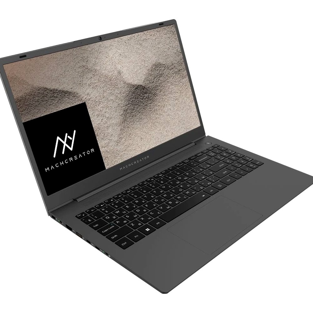 Ноутбук Machcreator One R6 16 JJ00G000HRU (16", AMD Ryzen 5 7430U, 16 ГБ, 512 ГБ SSD) Windows, серый (Dark Gray)