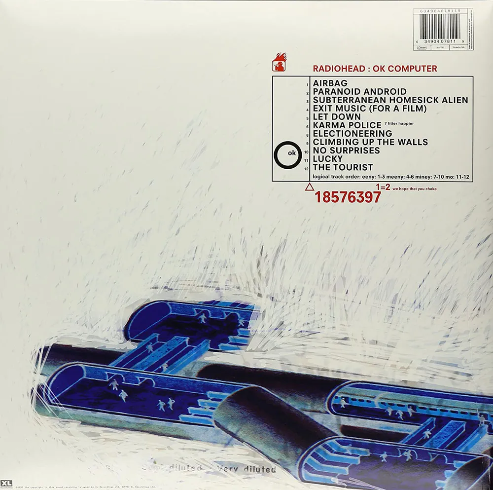 Виниловая пластинка RADIOHEAD - Ok Computer