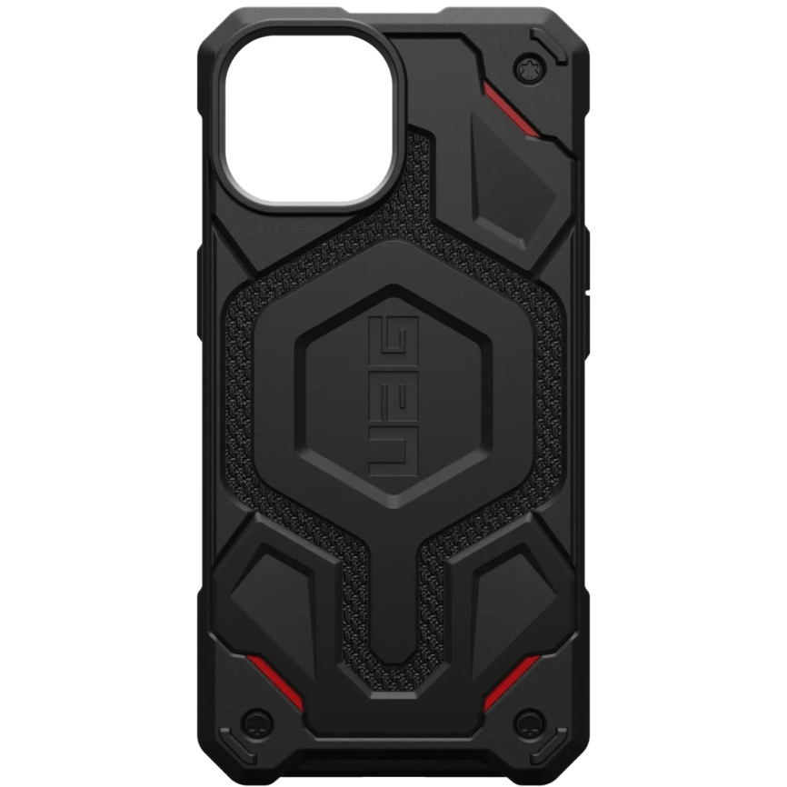 Чехол с поддержкой MAGSAFE Uag Monarch Pro для iPhone 15 Plus, цвет  Черный Чехол с поддержкой MAGSAFE Uag Monarch Pro для iPhone 15 Plus, цвет  Черный