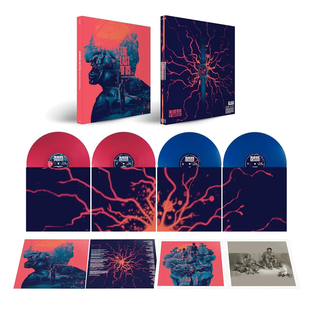Виниловая пластинка OST - Last Of Us (10th Anniversary) (Red/Blue)