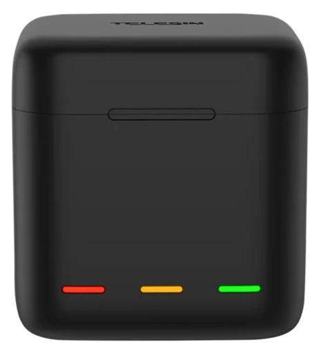 Зарядное устройство Telesin на 3 аккумулятора для GoPro HERO 13 Black ( Куб )