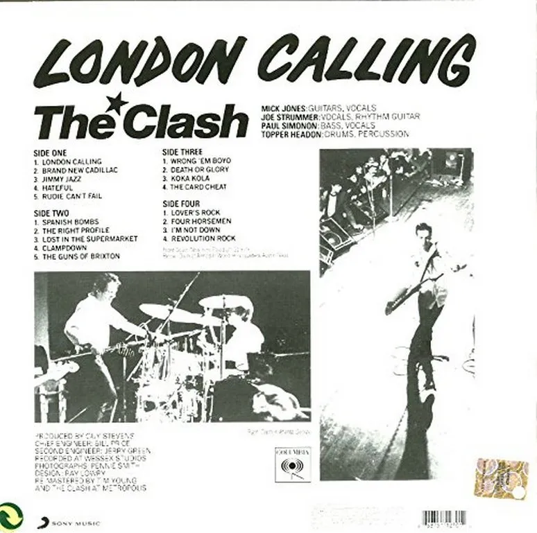 Виниловая пластинка CLASH - London Calling