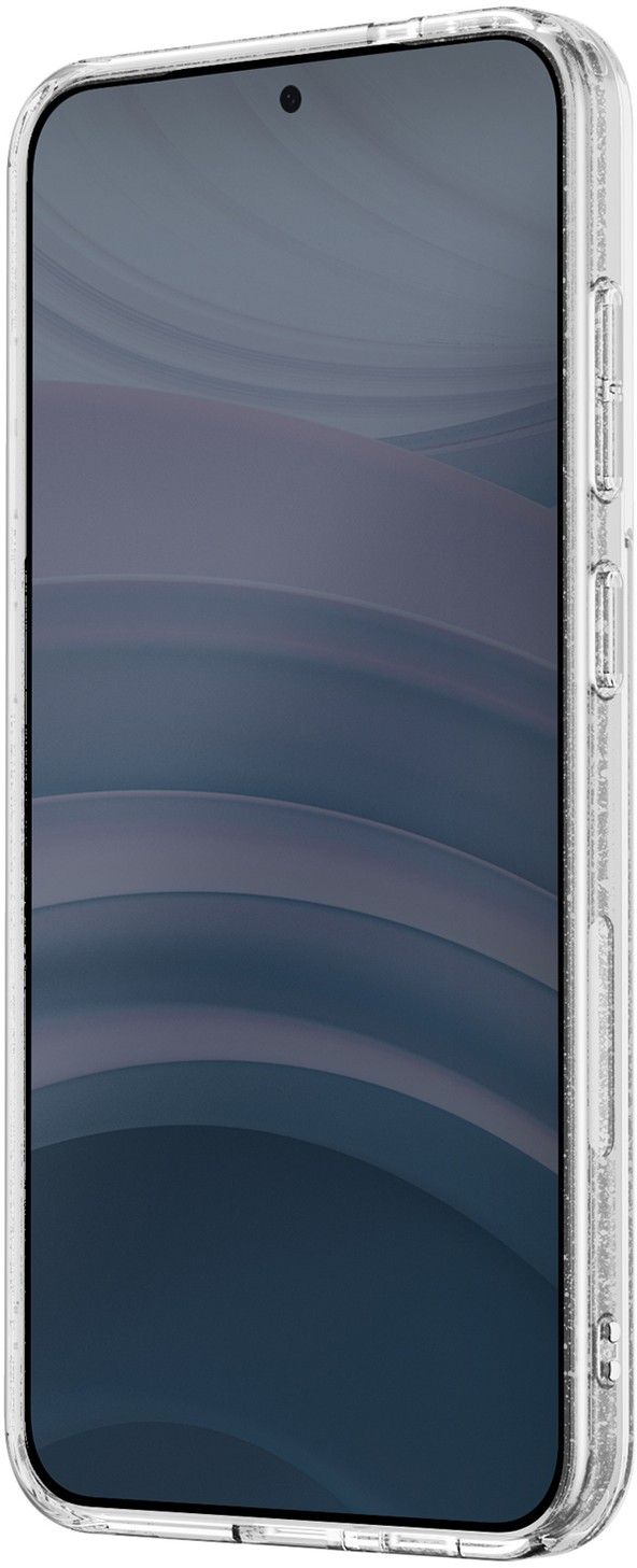 Чехол Uniq LifePro Tinsel для Samsung S24+ прозрачный с блестками