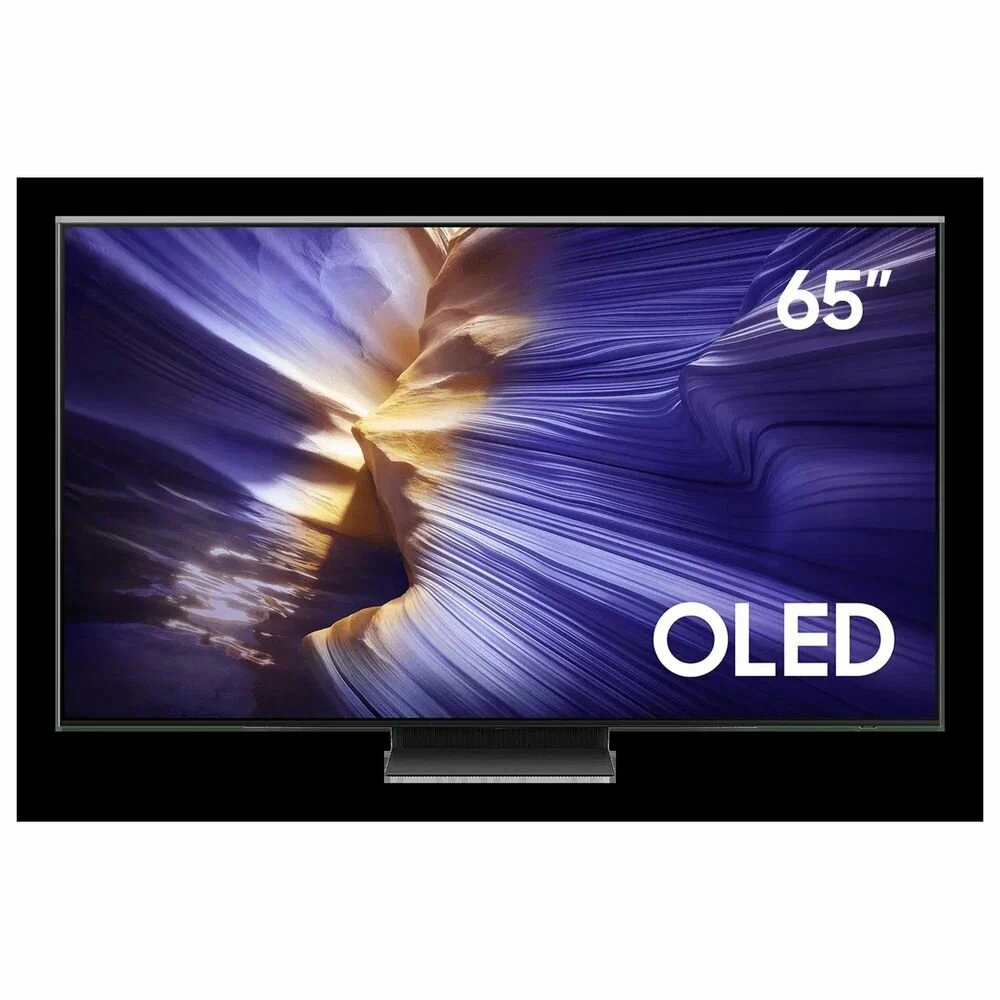 Телевизор Samsung QE65S90FAEXRU 65" черный графит