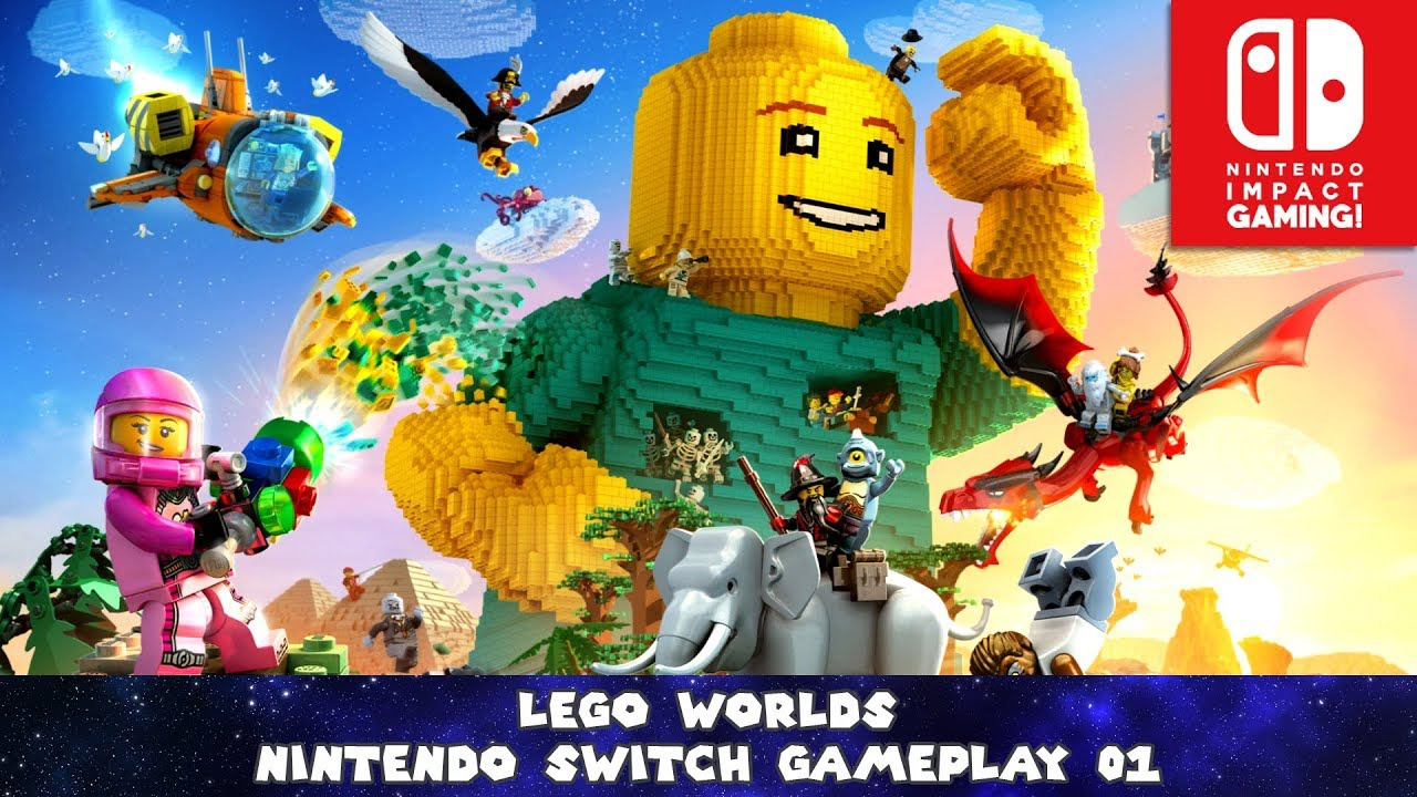 Игра LEGO Worlds (NS)