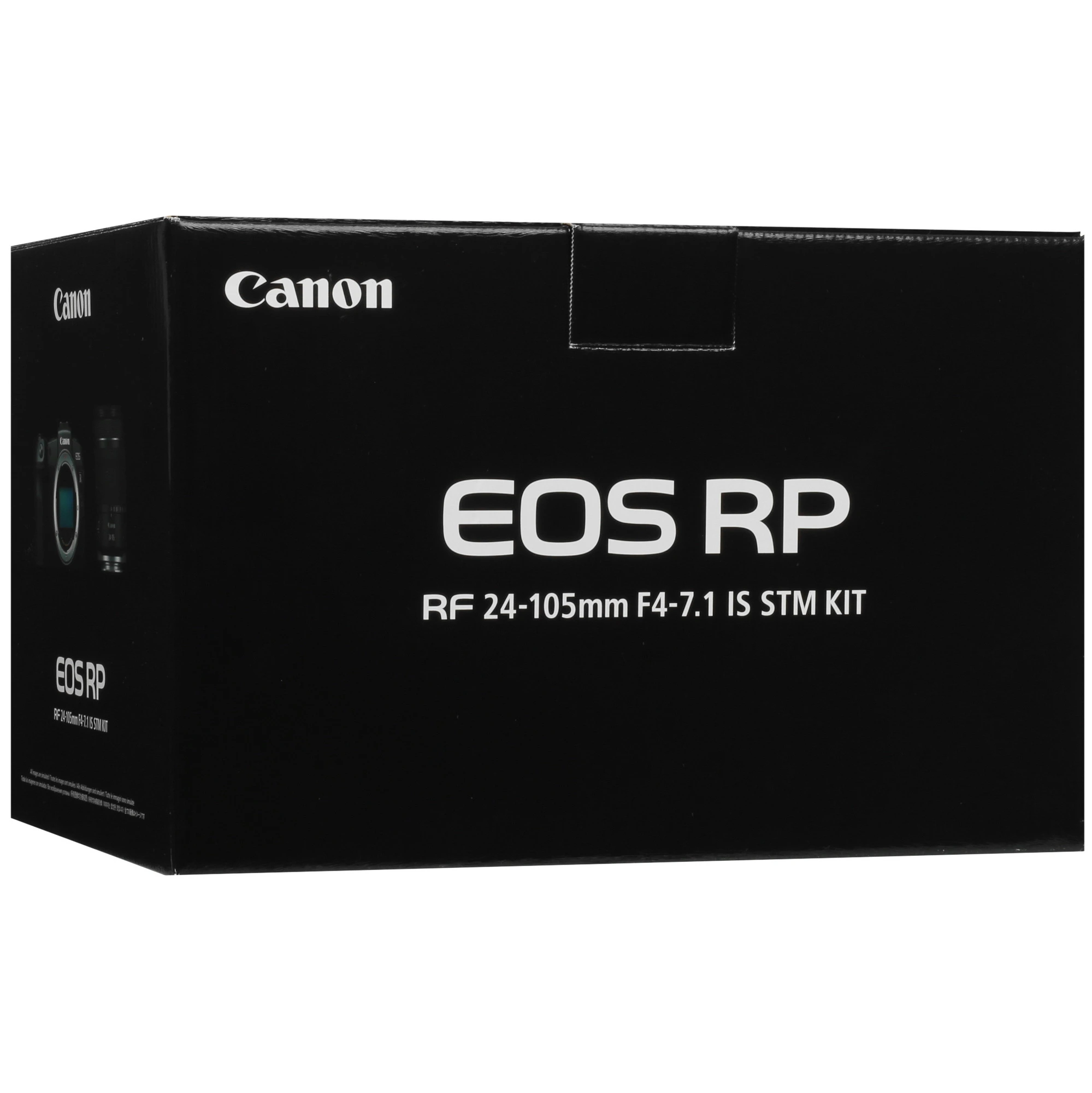 Фотоаппарат Canon EOS RP Kit RF 24-105mm F4-7.1 IS STM Black