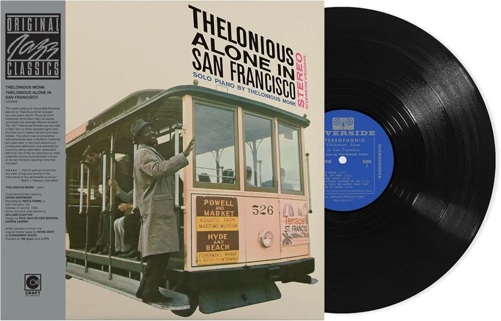 Виниловая пластинка MONK THELONIOUS - Thelonious Alone In San Francisco