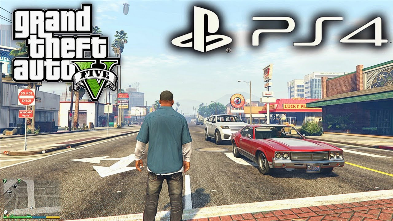 Игра GTA 5, русские субтитры (PS4)